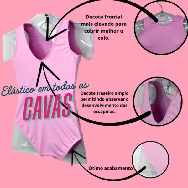 Ballet collant sem manga suplex