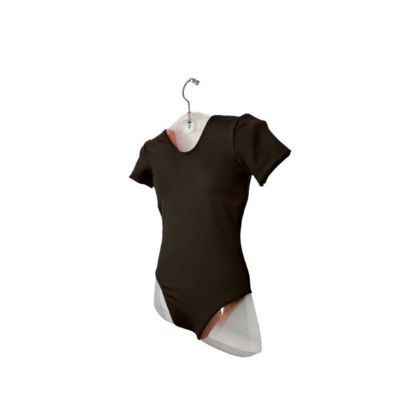 Ballet collant manga curta suplex